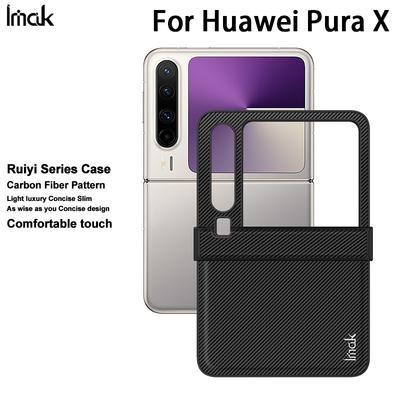 For Huawei Pura X Phone Case IMAK Ruiyi Series Fabric Case