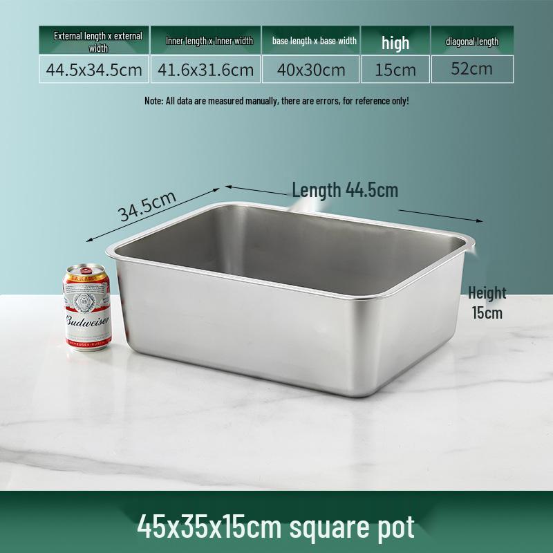 Cutie de litieră extra mare din oțel inoxidabil cu partea superioară deschisă - Anti-stropire, semi-închisă, ridicată, rezistentă la mirosuri.