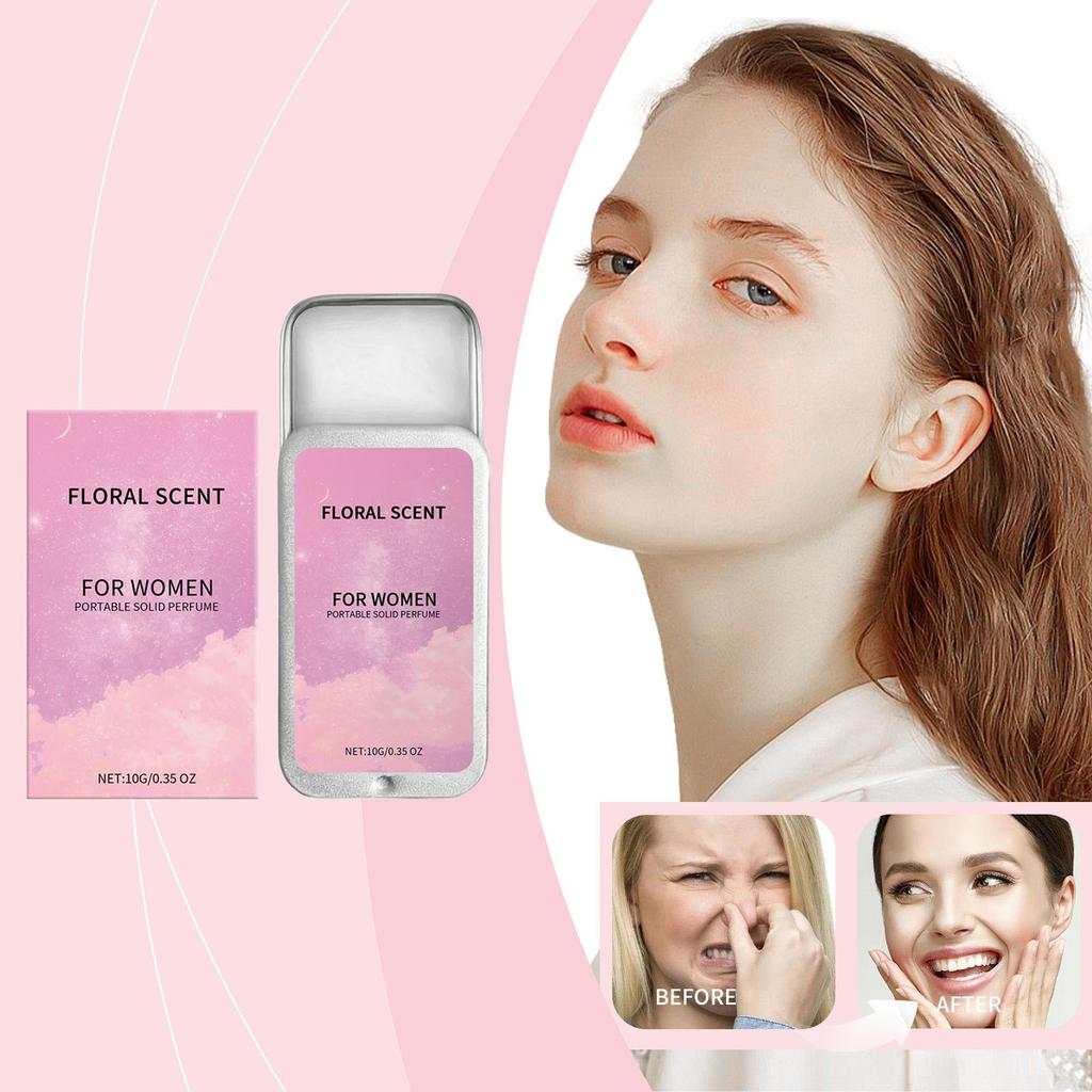 Solid Perfume Balm ,solid Balm Attractant Attraction Balm Portable Compact To Refill Anytime Perfect Gift For Women And Men 10g