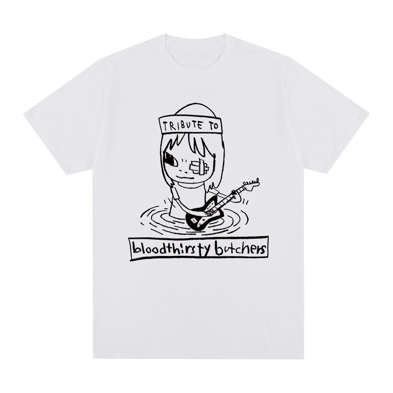 Yoshitomo Nara rock guitar t-shirt Cotton Men T shirt New TEE TSHIRT Womens tops S