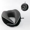 Memory Foam Neck Pillow for Travel with 360 Head Support Soft Chin Support Comfortable for Airplane Car Office Nap