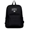 New Balance Sports Casual Zipper Fabric Backpack Unisex backpack Black LAB42405