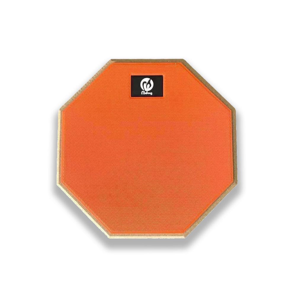 Interior Drum Pad Training Pad for Practice Percussion Drum K. Beginners, (Orange) оранжевый