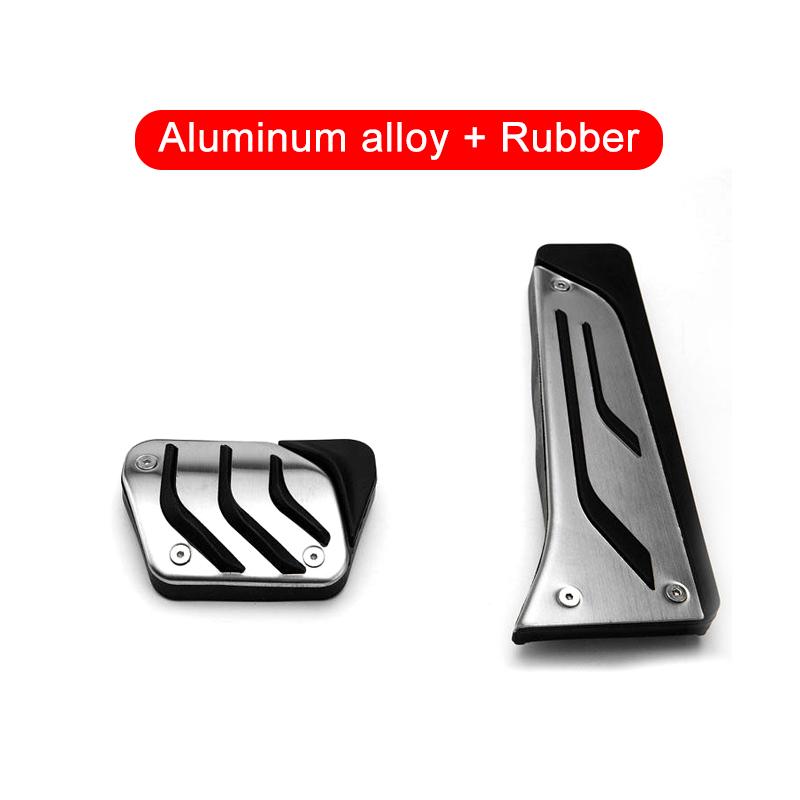 For BMW 1 2 3 4 5 6 7 Series GT X3 X4 X5 X6 Z4 F10 F15 F30 F31 F34 Car Accelerator Brake Pedal Footrest Pedals Cover Trim Pads