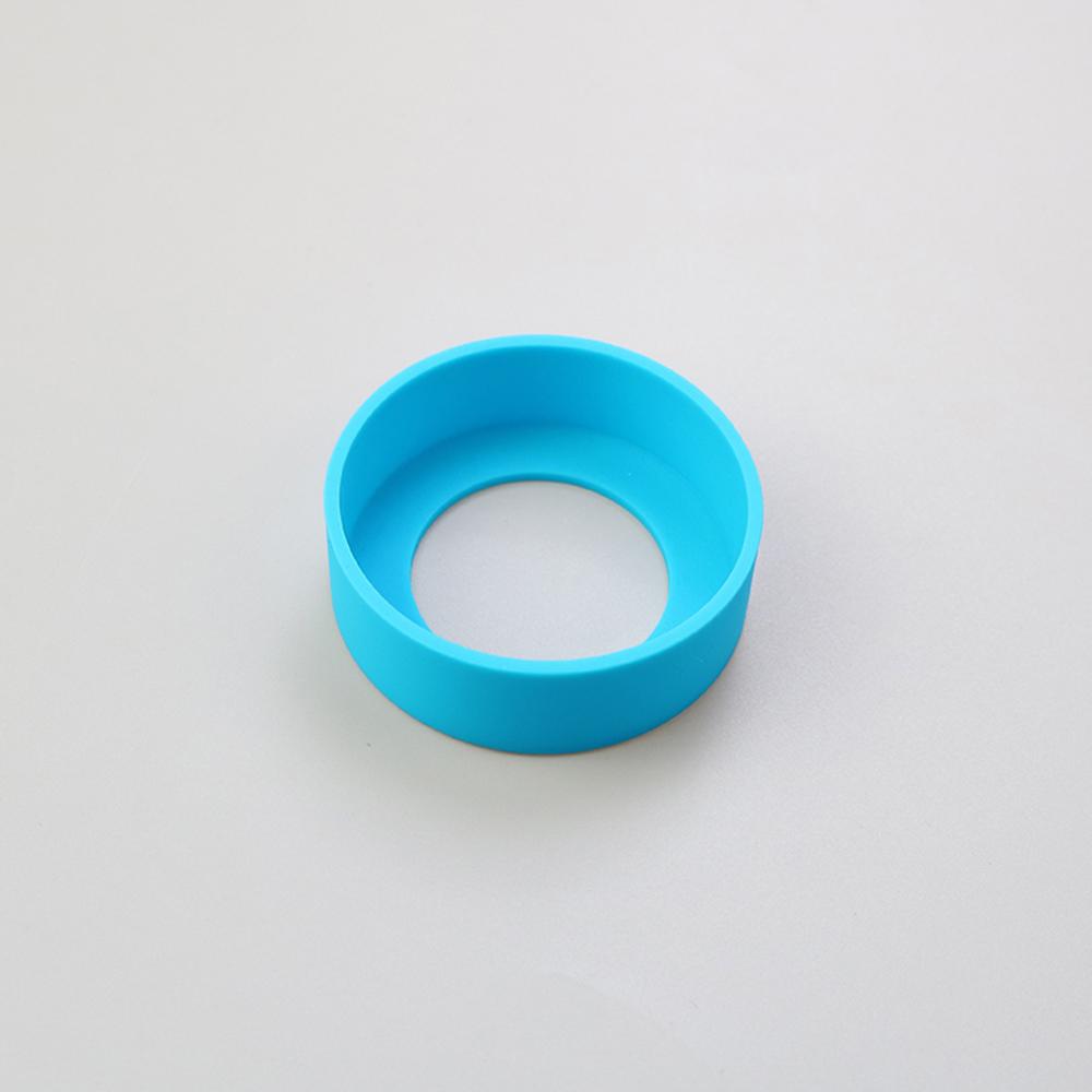 28 Colors 6.0CM Silicone Cup Bottom Cover 60MM Cup Bottom Ring Coaster Sleeve Sheath Wear-resistant Anti-fall Bottom Cover