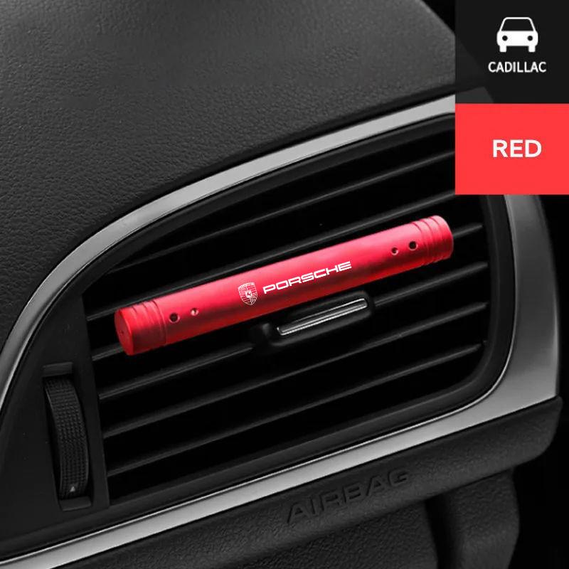 1pc for Porsche Boxster Cayman Cayenne 911 Macan Panamera Car Air Outlet Aromatherapy Clip Car Air Freshener Car Outlet Perfume EX7