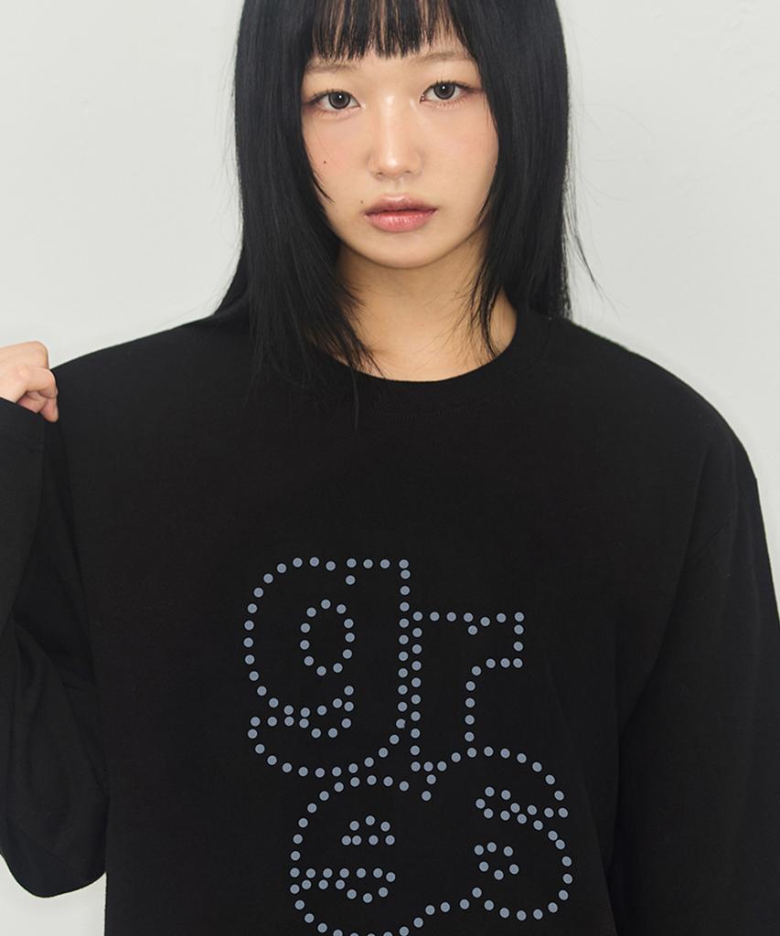 GRAVER [Unisex] Grae Dot Long Sleeve T-Shirt_3 Colors