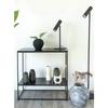 House Nordic Lampadaire à LED Lia noir 442792