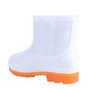 3 Men's Low Tube Rain Shoes 13 White Beef Tendon Sole Low-top Rain Boots Work Water Shoes