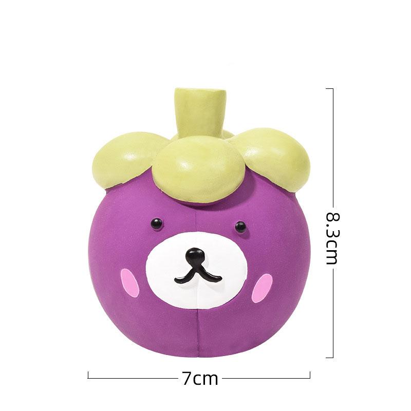 

Dog Sounding Toy Creative Fruit Toys Animal Dog Toys Self Entertainment Teeth Grinding Teeth Cleaning Dog Interactive Play Toys 1pc