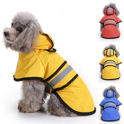 Pláštěnka s kapucí pro mazlíčka Pes pro psy Voděodolná bunda pro štěně Outdoor Coat