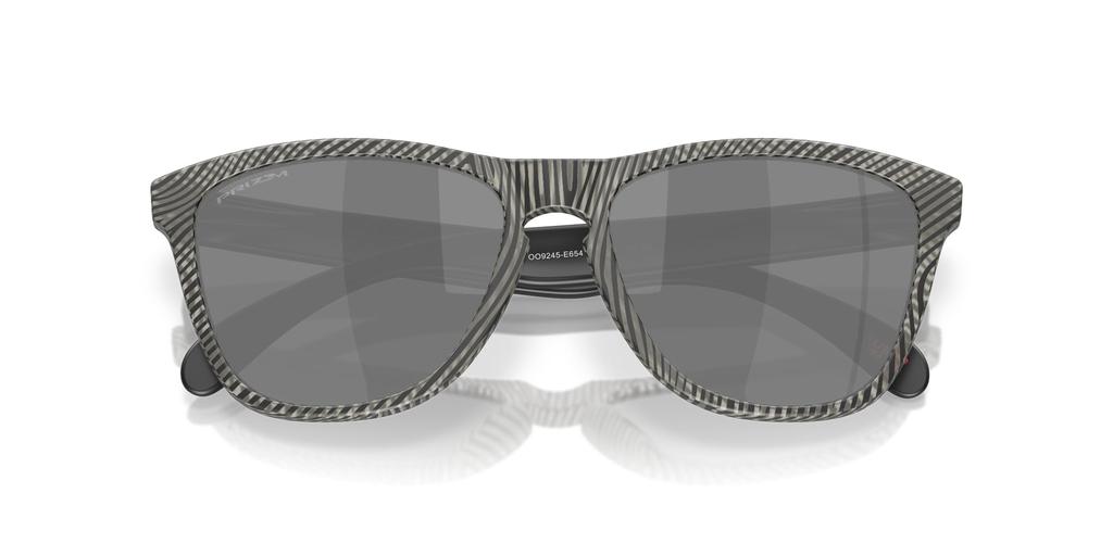 Oakley Sunglasses 0OO9245 FROGSKINS 9245E654 Matte Grey Ink Fingerprint Prizm Black Polarized [Oakley] (A)