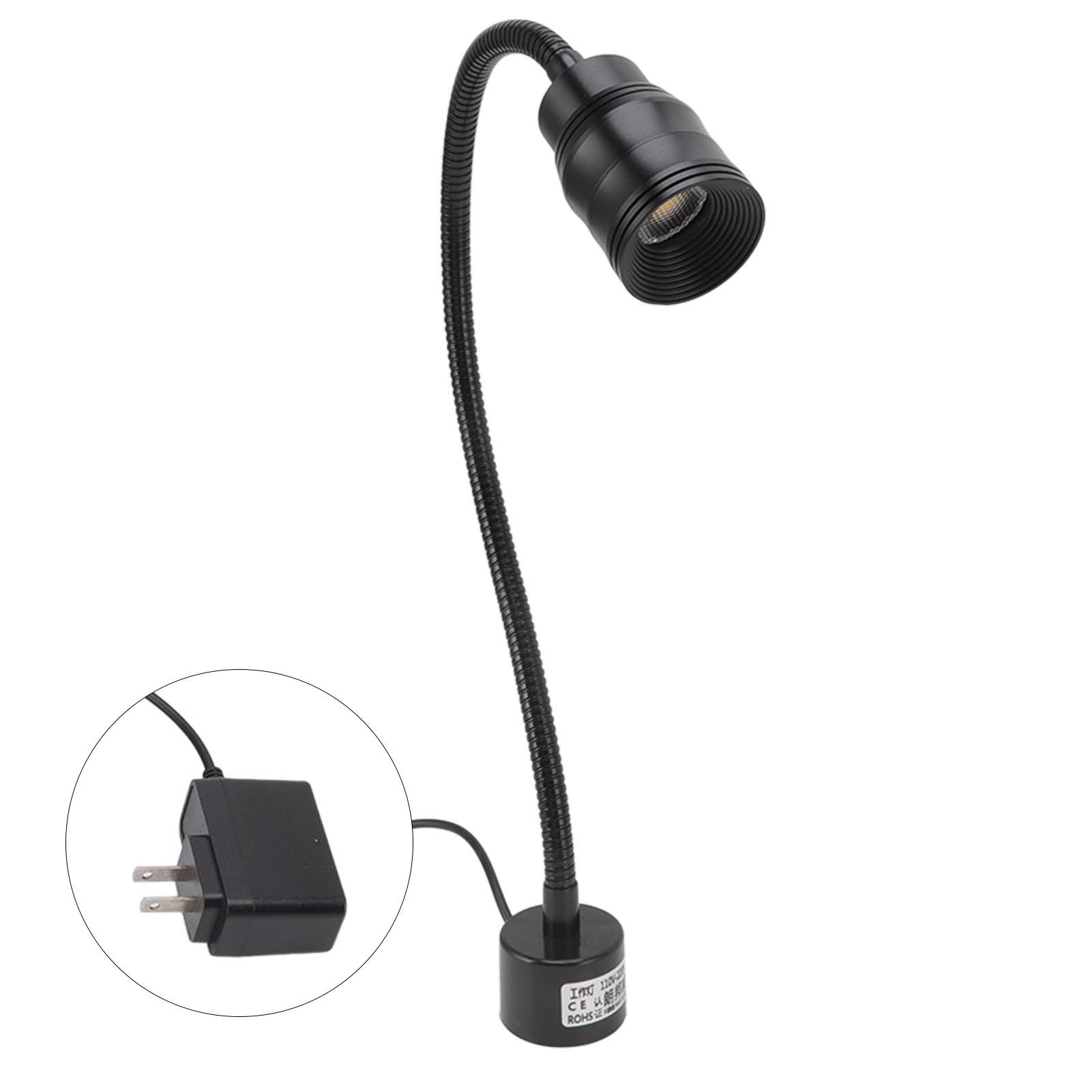 

Machine Light LED Gooseneck Work Lamp 7W with Magnetic Base for Reading