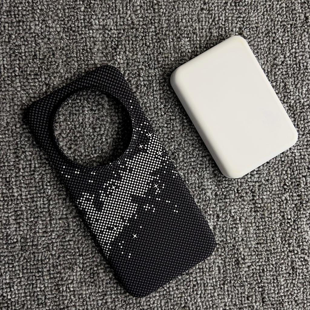 Kohlefaser-Muster Schlanke rahmenlose PC-Hülle mit MagSafe-Magnetverschluss für Honor Magic 8 7 6 Pro Kabelloses Laden Kunststoff-Bumper-Abdeckung