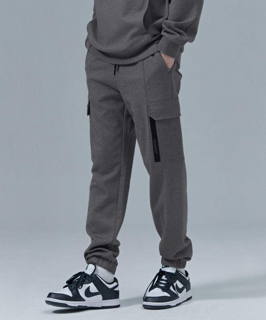 CHASECULT Men'S Fleece-Lined Cargo Jogger Pants-Cfrk7221D0L