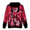 Hazbin Hotel Anime Hoodie Graphic Printed Sweatshirts Casual High Street Oversized Pullovers Man Women Long Sleeve Sweatshirt