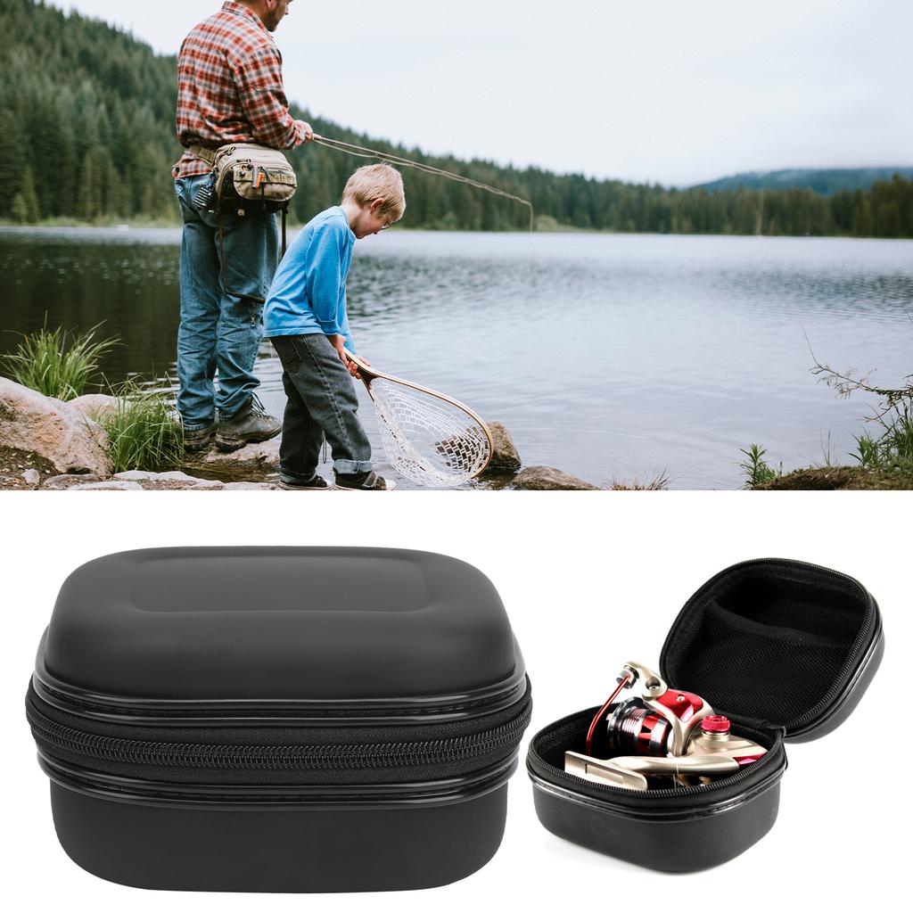 EVA Portable Outdoor Fishing Reel Bag Fish Wheel Protector Carrying Storage Case Pouch