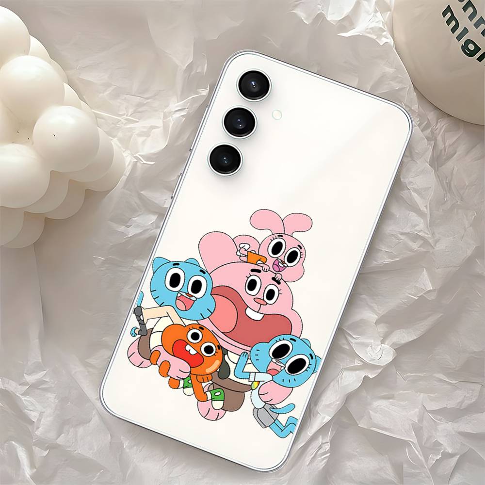 Süße H-Darwin Watterson-S Handyhülle Für Samsung Galaxy Transparente Hülle A52 A12 A51 S21 Edge S22ULTRA S23 S24 S20LITE Plus Ult