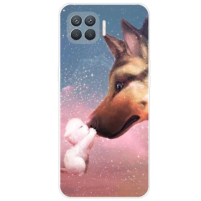 For OPPO Reno4 Lite Case Reno5 Lite Shockproof Soft Silicone TPU Back Cover For OPPO Reno 5 4 Lite Phone Cases Case Cute Cartoon