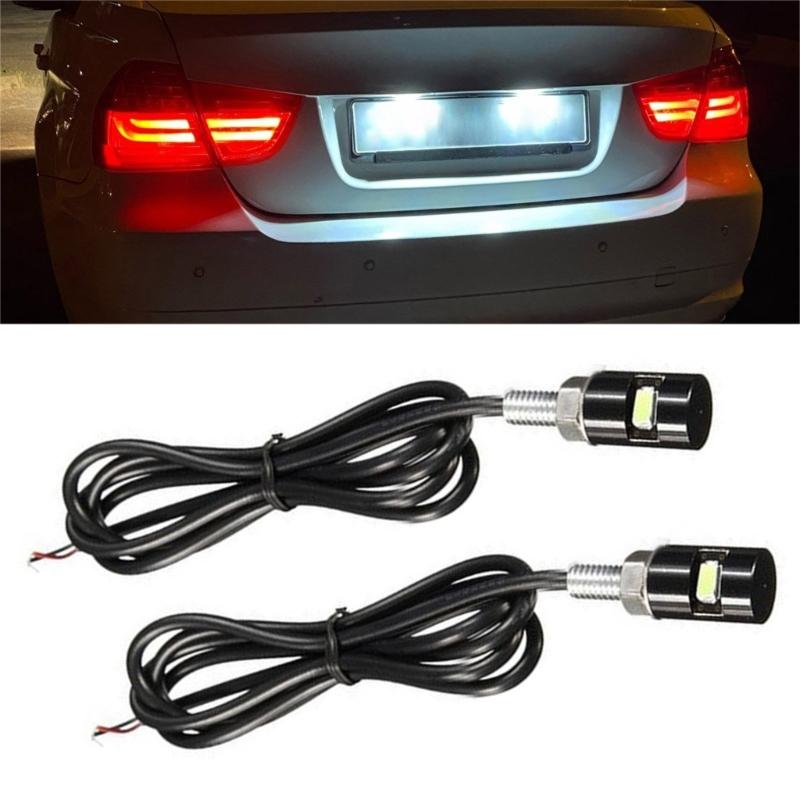 LED Number License Plate Light Lamp Motorcycle Car LED License Plate Light