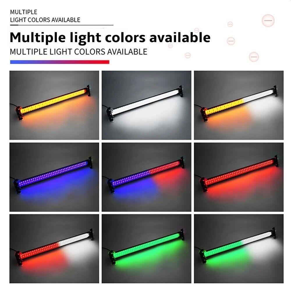 Led Warning Light Bar Police LED Lights Car Strobes 80 LED Front Windshield Roof Flash Light Strobe Emergency Lamp Bar 12V/24V