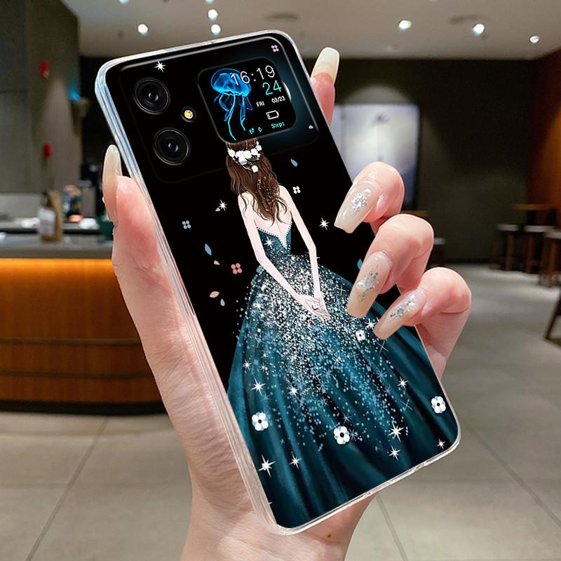 Phone Case For Cubot A20 Butterfly Bow Protective Thin Casing CubotA20 Fundas Coque Transparent Soft Silicone TPU Cover Capa