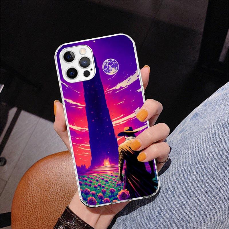 Stephen King The Dark Tower Phone Case For iPhone 17 Air 16 Pro Max 16E 15 + 14 Plus 11 12 13 Mini 7 8 SE Gift Print Cover Funda