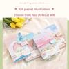 Oil Painting Illustration Handbook PU Magnetic Buckle Book Multi-functional Color Page Notebook Student Girl Stationery