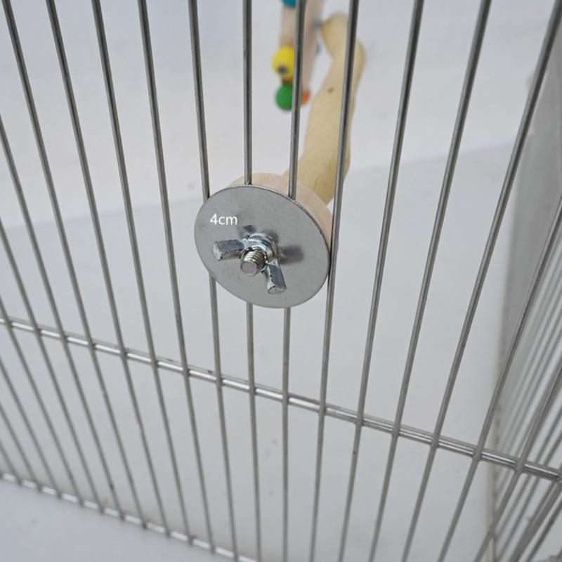 Vogel Sitzstange Natur Molar Ständer für Papageien Conure Supplies Wellensittiche Schleifkratzer für kleine mittelgroße Papageien Spielzeug