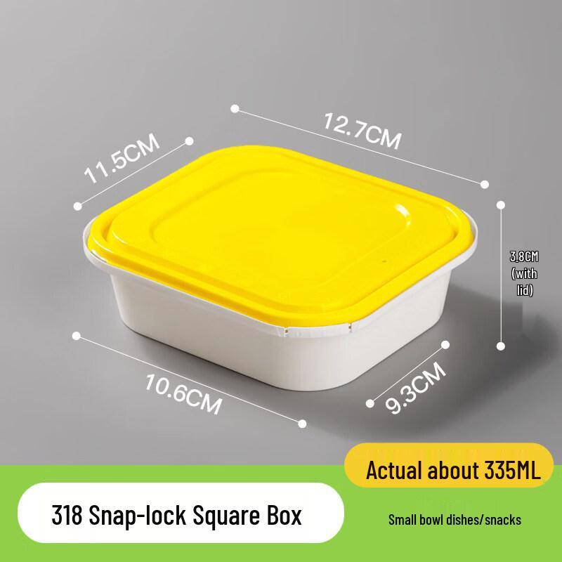 Disposable Round Plastic Takeaway Boxes