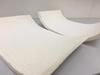 Thick Felt, 100% Wool (60%), Moisture-Absorbent, 10mm X 1cm, Extra Thick, White, 1 Sheet (60% Wool)