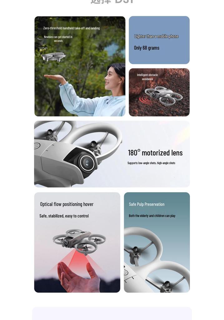 GT3 Mini Drone: Obstacle Avoidance FPV with Dual Camera & Lights for Entry-Level Aerial Photography.