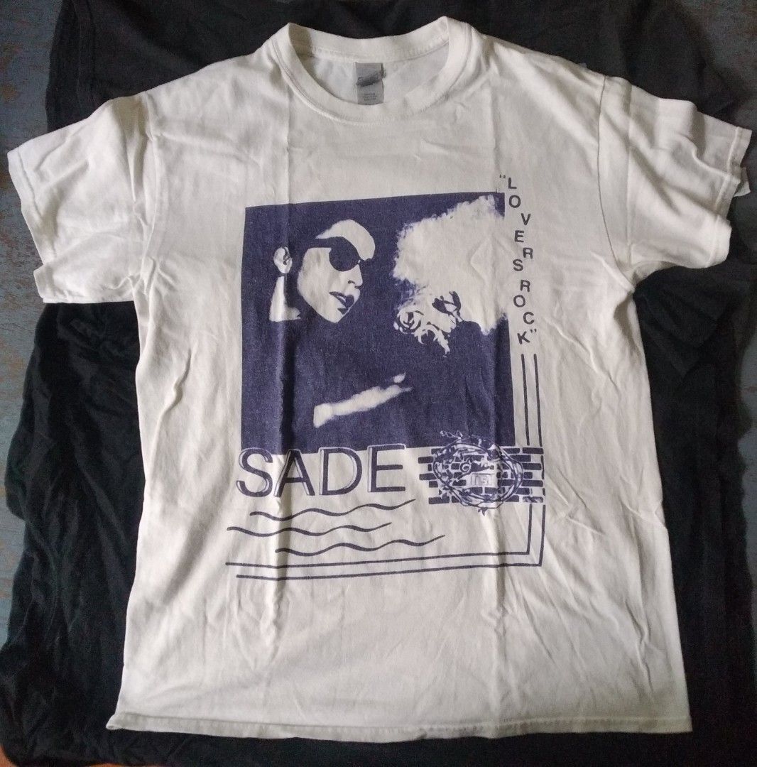 Sade shirt Sade White Short Sleeve Cotton T-shirt Unisex S5XL VN0581 S