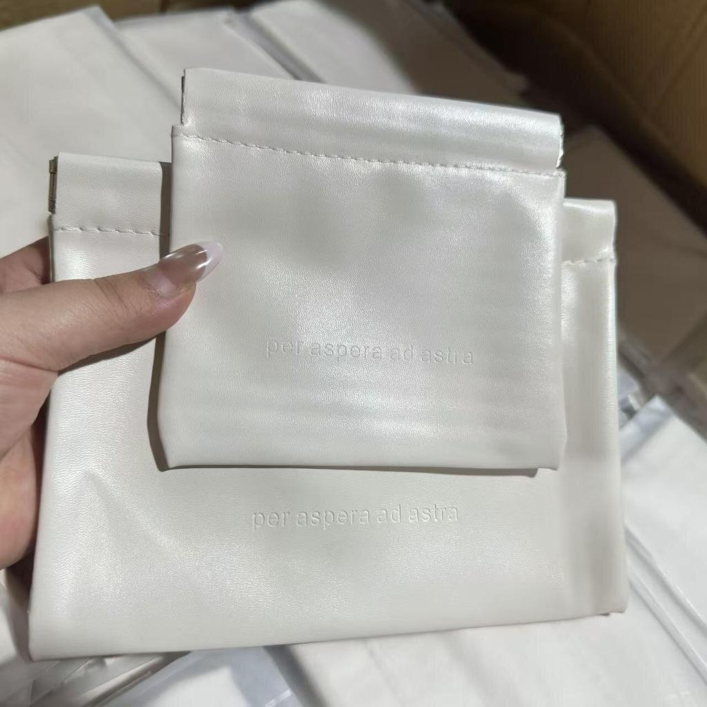 Clamshell Mini PU Earphone Case & Coin Purse - Candy Color Lipstick Storage Pouch