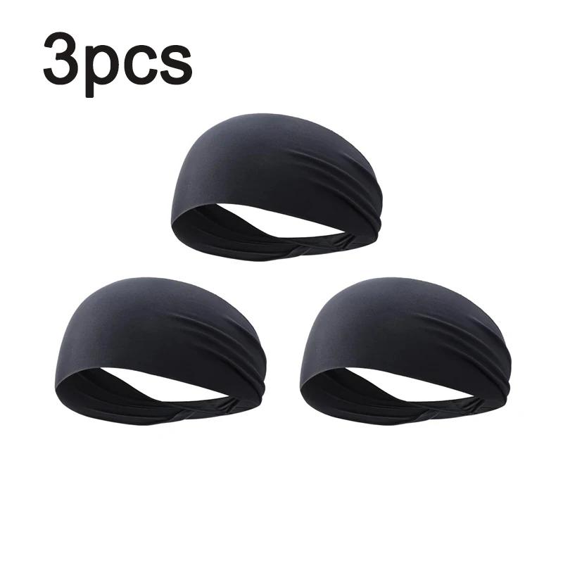 1/3/4/5pcs Elastic Sports Headbands Sweat Absorption Headdress Quick Dry Workout Headband Anti-slip Breathable Sweatbands