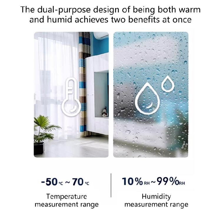 Accurate Environment Monitor Thermometers Hygrometer Featuring High Accuracy Design for Reliable Home and Garden Data