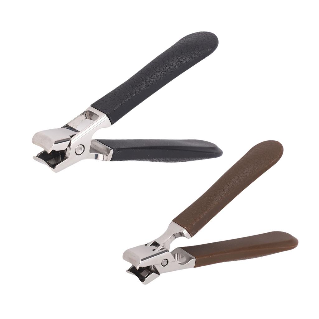 Wide Jaw Opening Nail Clipper Stainless Steel Finger Nail Cutter For Thick and Hard Nails