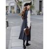 Mocana French Retro Polka Dot Vest Dress