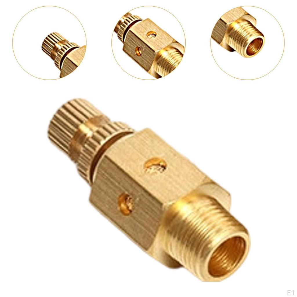 Exhaust Muffler Manual High Performance Brass Fitting Air Pneumatic Mufflers