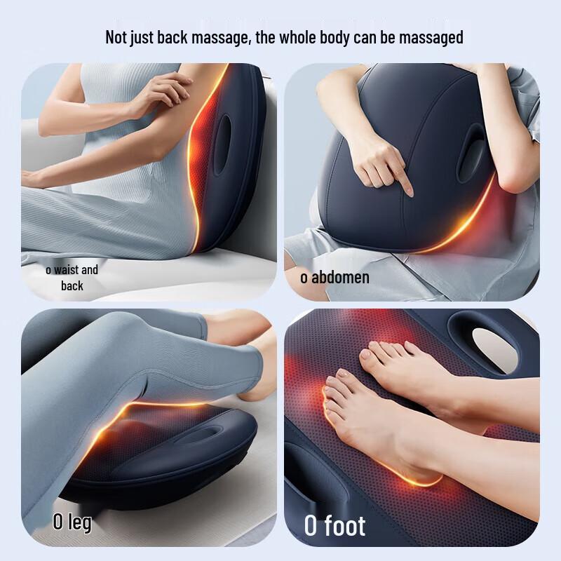 CHIGO Deluxe Infrared Heating Waist & Back Massager