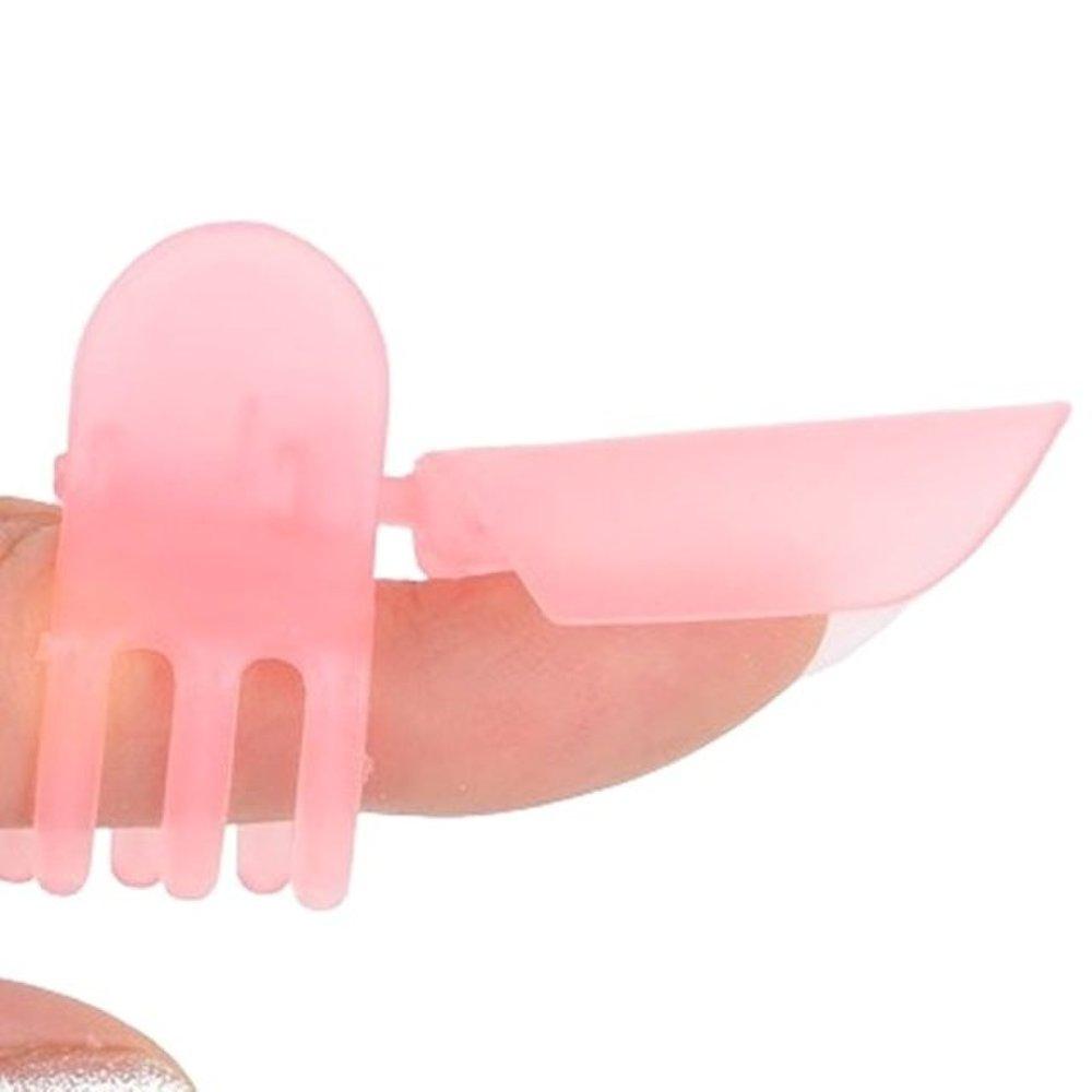 

Manicure 10P Nail Cutter Protector Nail Guard Nail Protection Gripper (WFH94ZO)