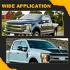 HC3Z-17D742-CA HC3Z-17D743-CA Rear Mirror Cover Cap Set For Ford Super Duty 2017 2018     Left Right Accessories