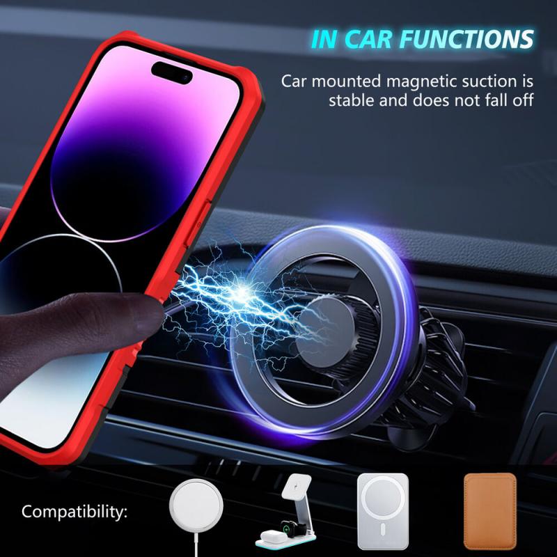 Противоударный чехол для телефона с выдвижными линзами для iPhone 15 Pro Max 14 Plus — фото 5