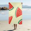 Fruit Watermelon Pattern Print Beach Towel Colorful Bath Towels Microfiber Quick Dry Sand Free Beach Yoga Spa Gym Pool
