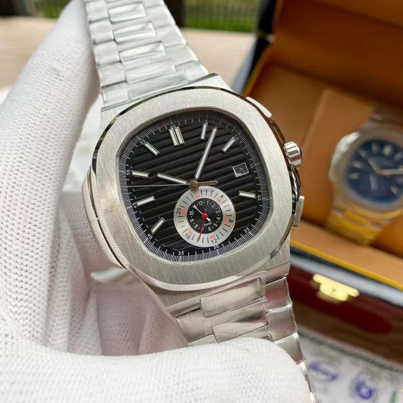 Patek Philippe Nautilus 5980 Otomatik Paslanmaz Çelik Kronograf Erkek Kol Saati