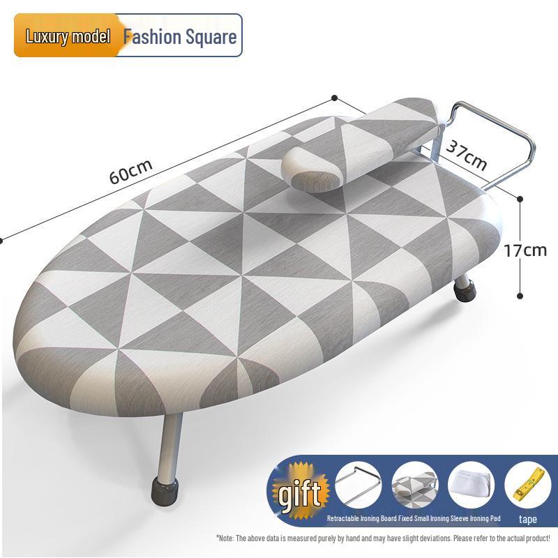 Foldable Ironing Board Mat - Anti-Scald, Compact Desktop Rack