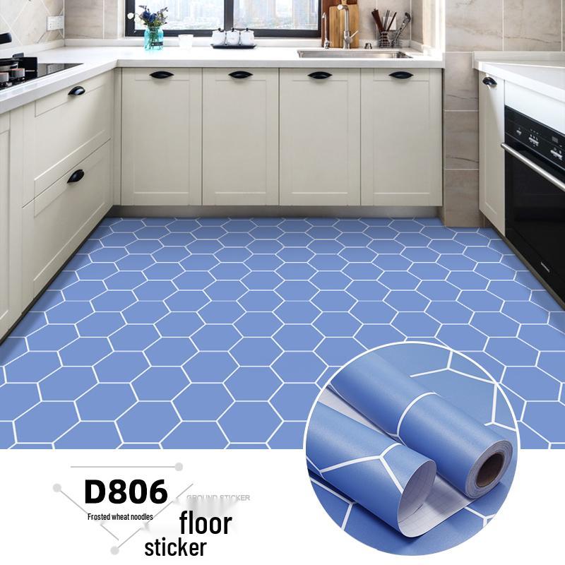 Thickened Waterproof Self-Adhesive Floor Tiles for Bathroom Renovation
