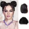 Cat Ear Ball Hair Bun Hair Claw Clips Synthetic Cat Ear Ball Hair Claws Natural Look Fake Hair Bun Hairpieces Hair Accessories