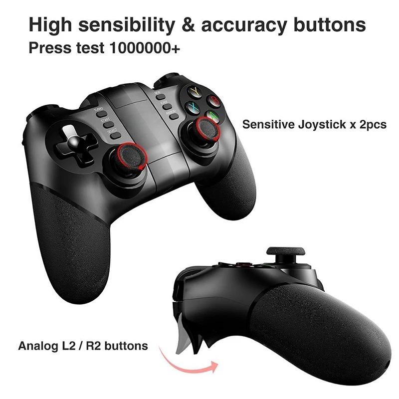 Control Gamepad PUBG Bluetooth USB for IPhone Android PC PS4 PS3 Playstation PS 4 3 Nintendo Switch Controller Mobile Game Pad