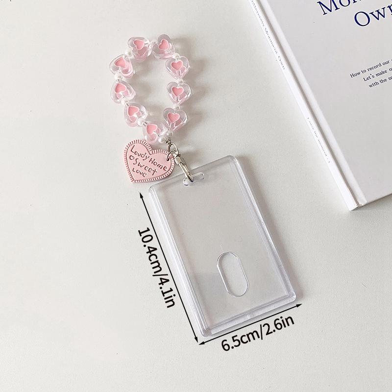 Acryl Fotorahmen Transparenter Fotokartenhalter Kpop Ordner Fotokarten Karten-Display-Ständer Kartenverpackungsmaterialien mit Anhänger